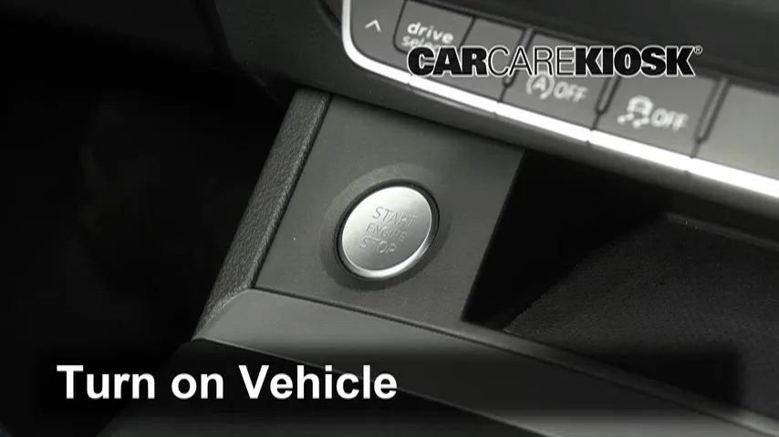 2019 Audi Q5 Prestige 2.0L 4 Cyl. Turbo Aceite Controlar nivel de aceite